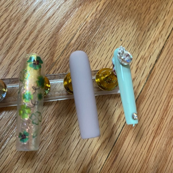 Shamrock ☘️Spring Time Xl Nails - Picture 6 of 9